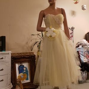 Vintage tulle dress